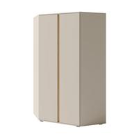ECKSCHRANK Lico mit 2 Türen, Beige Sand - Beige, Holzwerkstoff (95/195/95cm) - Beautysofa