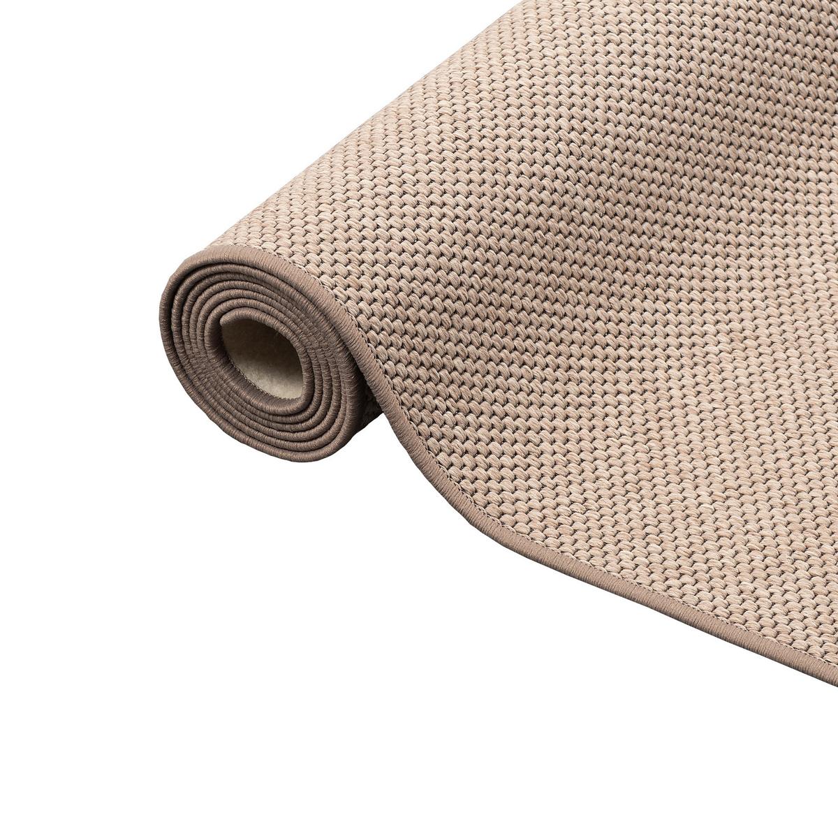 FLACHGEWEBE NATUR TEPPICH BENTZON - Cognac, Textil (100/400cm) - Snapstyle