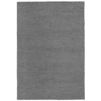 WOLLTEPPICH ALNE, einfarbig, Grau, 120 x 170 cm - Grau, Textil (170/120cm) - KADIMA DESIGN