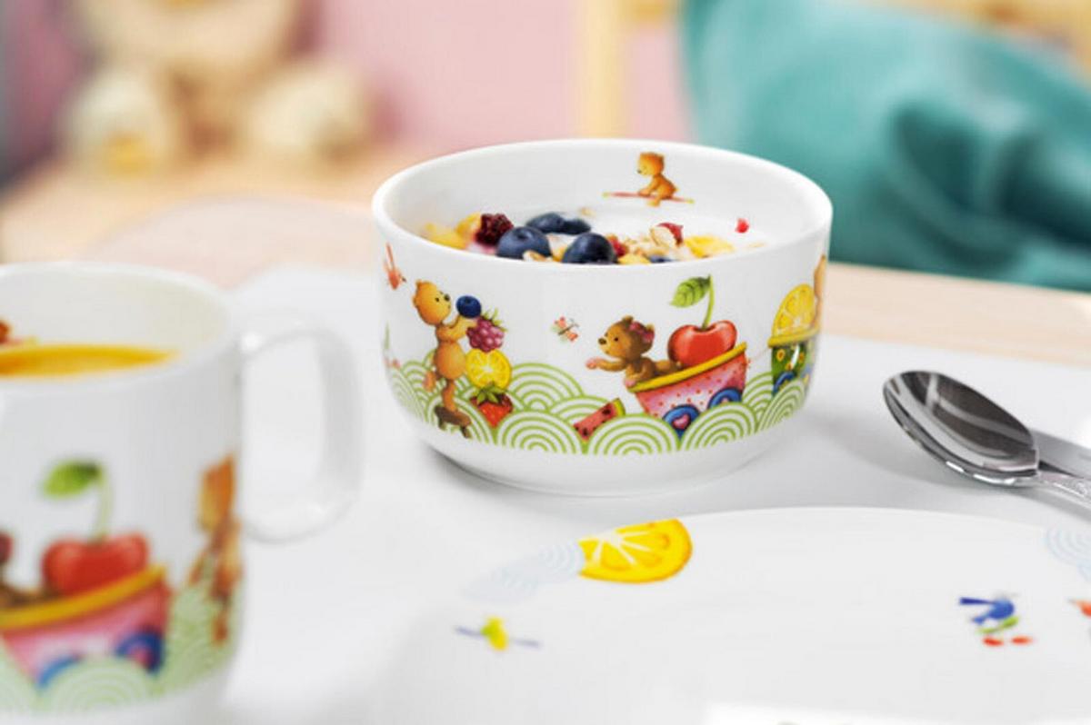 KINDERGESCHIRR Hungry as a Bear bunt - Multicolor, Keramik (2/2/2cm) - Villeroy & Boch