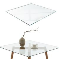 TISCHPLATTE 50x50 cm - Transparent, Glas (50/50/0.4cm) - Wallfluent