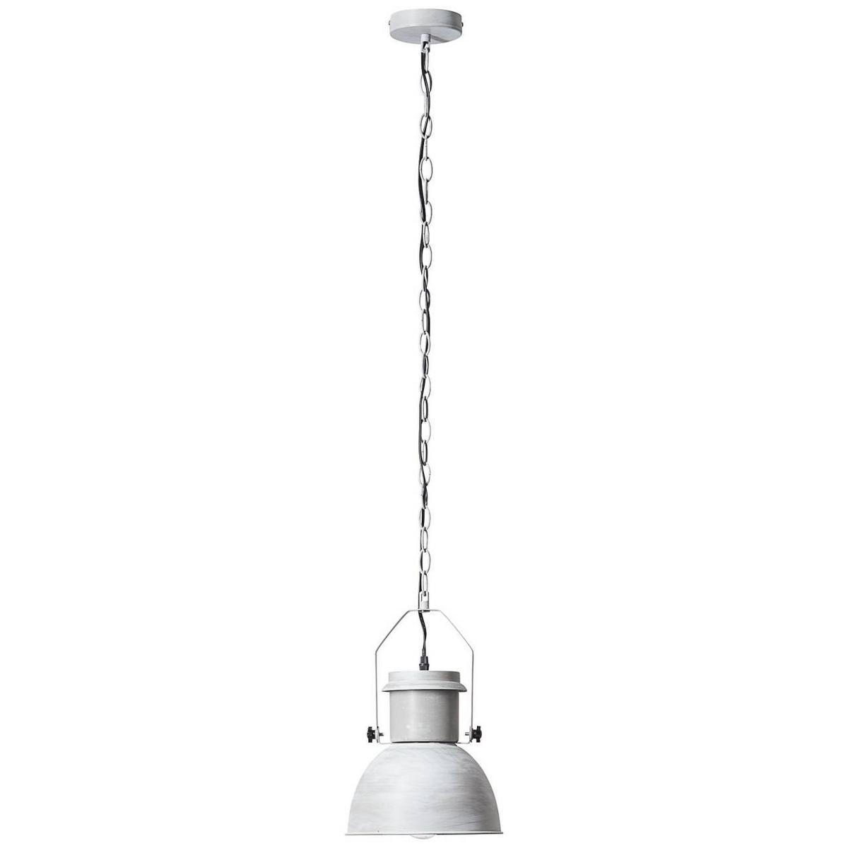 PENDELLEUCHTE Salford 93590/70 - Grau, Metall (23/23/123.8cm) - Brilliant