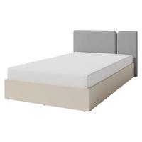 JUGENDBETT Luca LC14 - Sandfarben/Schwarz, Holzwerkstoff/Kunststoff (120/200cm) - MIRJAN24