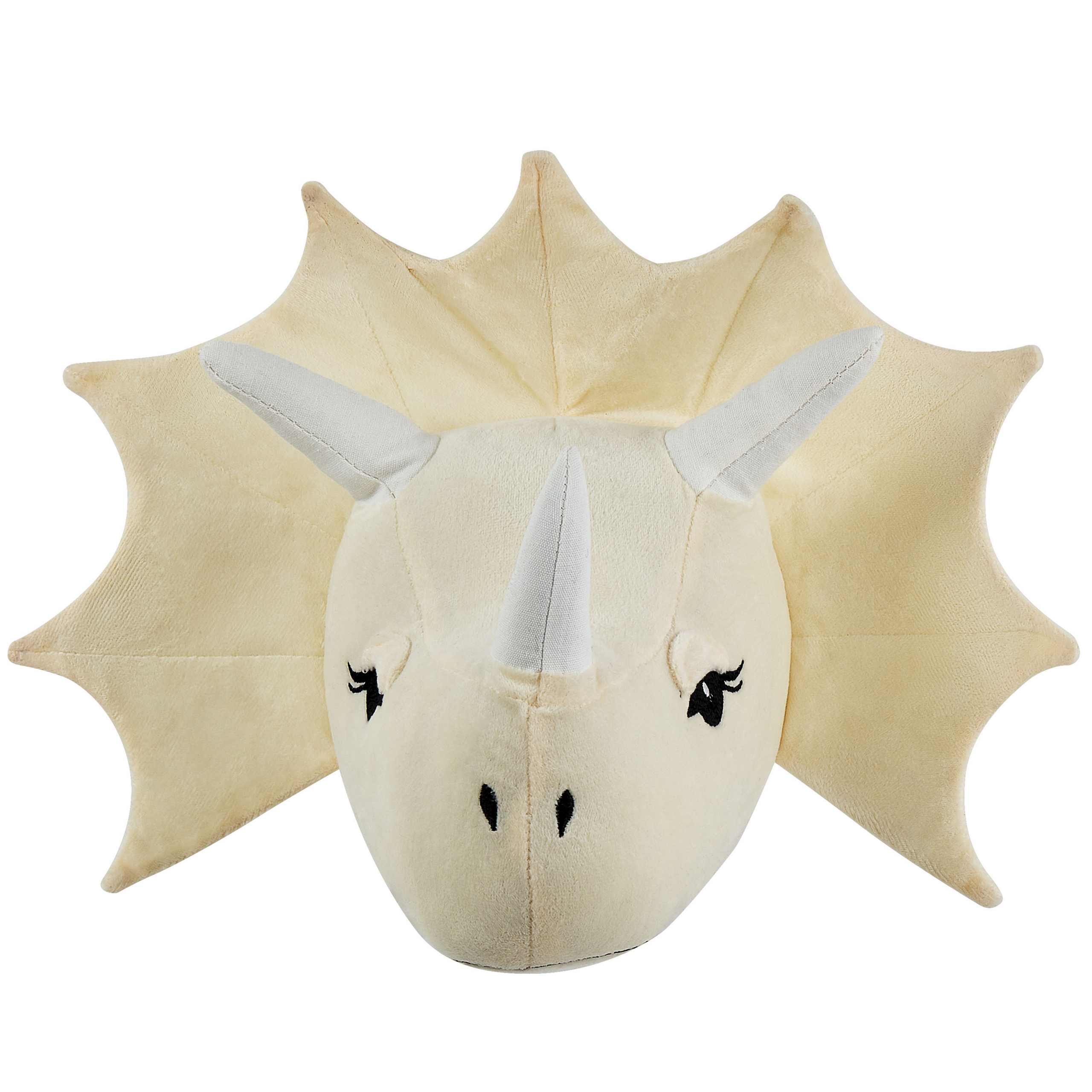 WANDDEKORATION Filz, Baumwolle beige Rexx - Beige, Textil (37/29/17cm) - Beliani