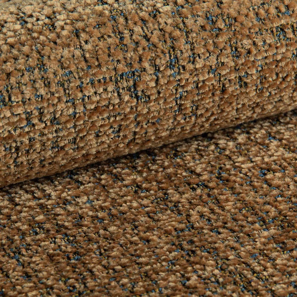 POLSTERBETT FLUSSO 180x200 cm mit Bettkästen - Braun - Braun, Holz (180/200cm) - MASSENO