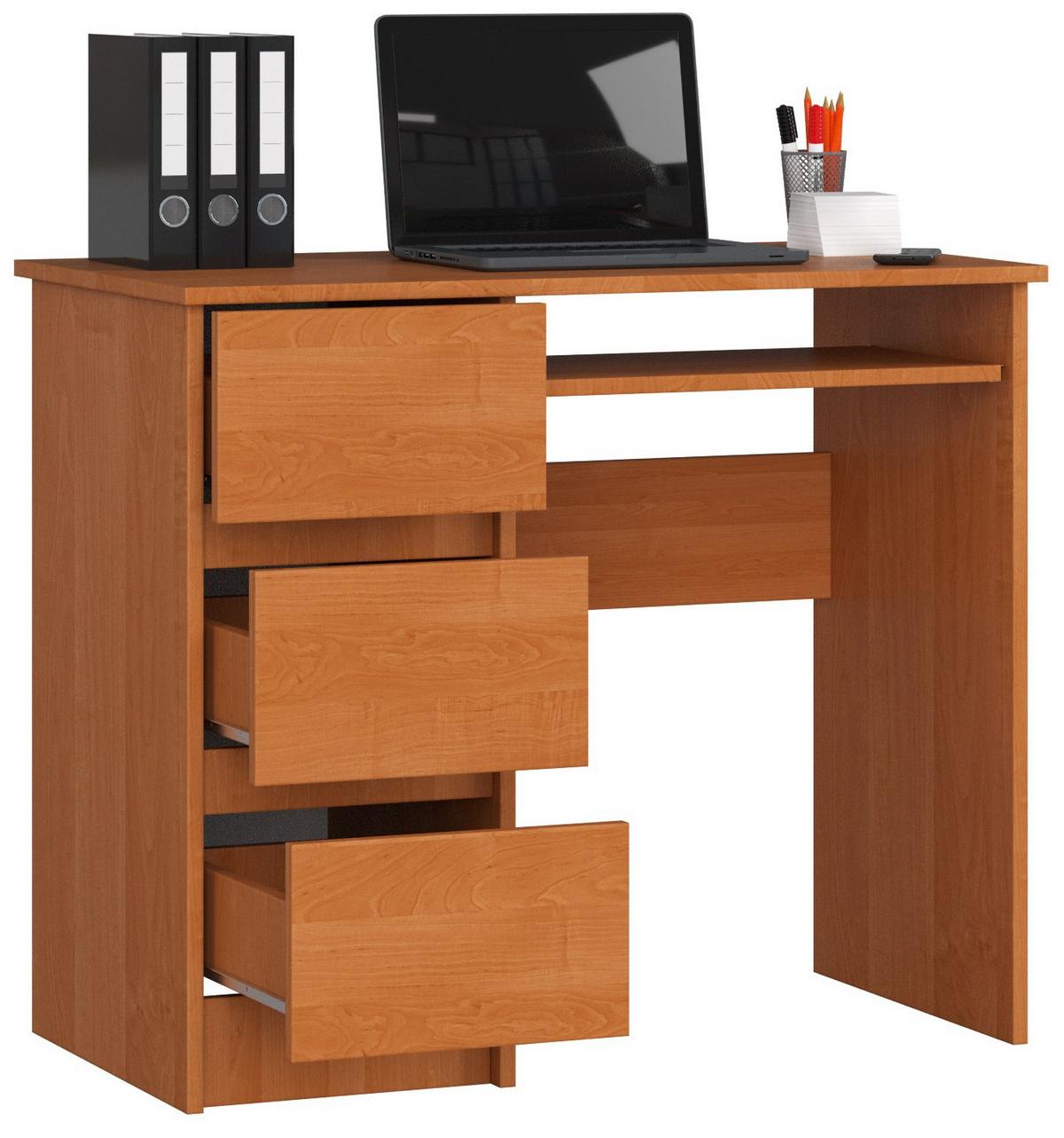 SCHREIBTISCH Erlefarben 77/90/50 - Erlefarben, Holzwerkstoff (155/85/77cm) - RAUMHIRSCH FURNITURE