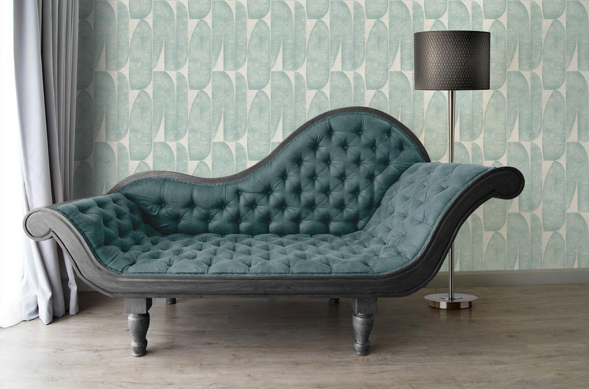 VLIESTAPETE Blau 53/1005 cm - Blau, Textil (53/1cm) - KUNSTLOFT