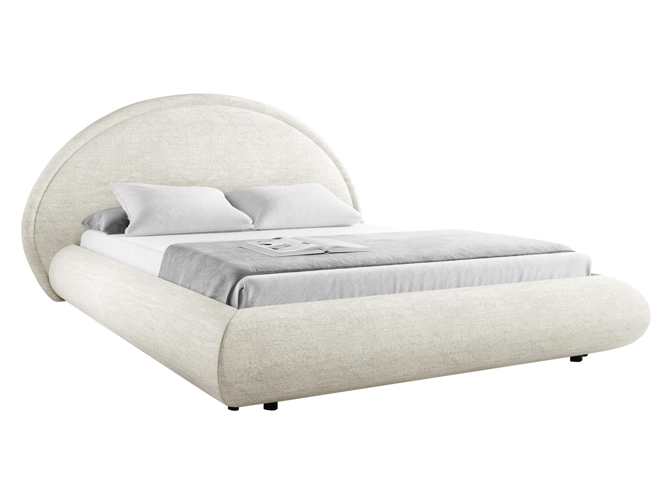 POLSTERBETT Otis - Creme, Holz/Textil (160/200cm) - MIRJAN24