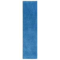 HOCHFLOR SHAGGY LÄUFER TEPPICH PALACE - Blau, Textil (80/160cm) - Snapstyle