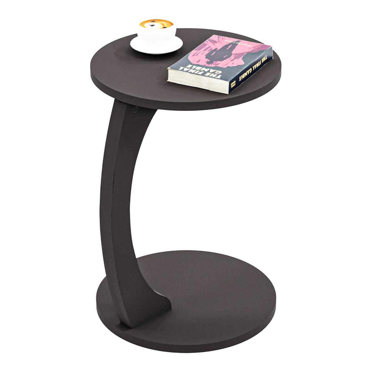 BEISTELLTISCH Holeby - Grau, Holzwerkstoff (38/38/56cm) - [en.casa]