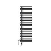 BADHEIZKÖRPER elektrisch Iron EM 500x1600 mm Anthrazit mit Heizstab 1200W Digital - Anthrazit, Metall (50/160/3cm) - LuxeBath