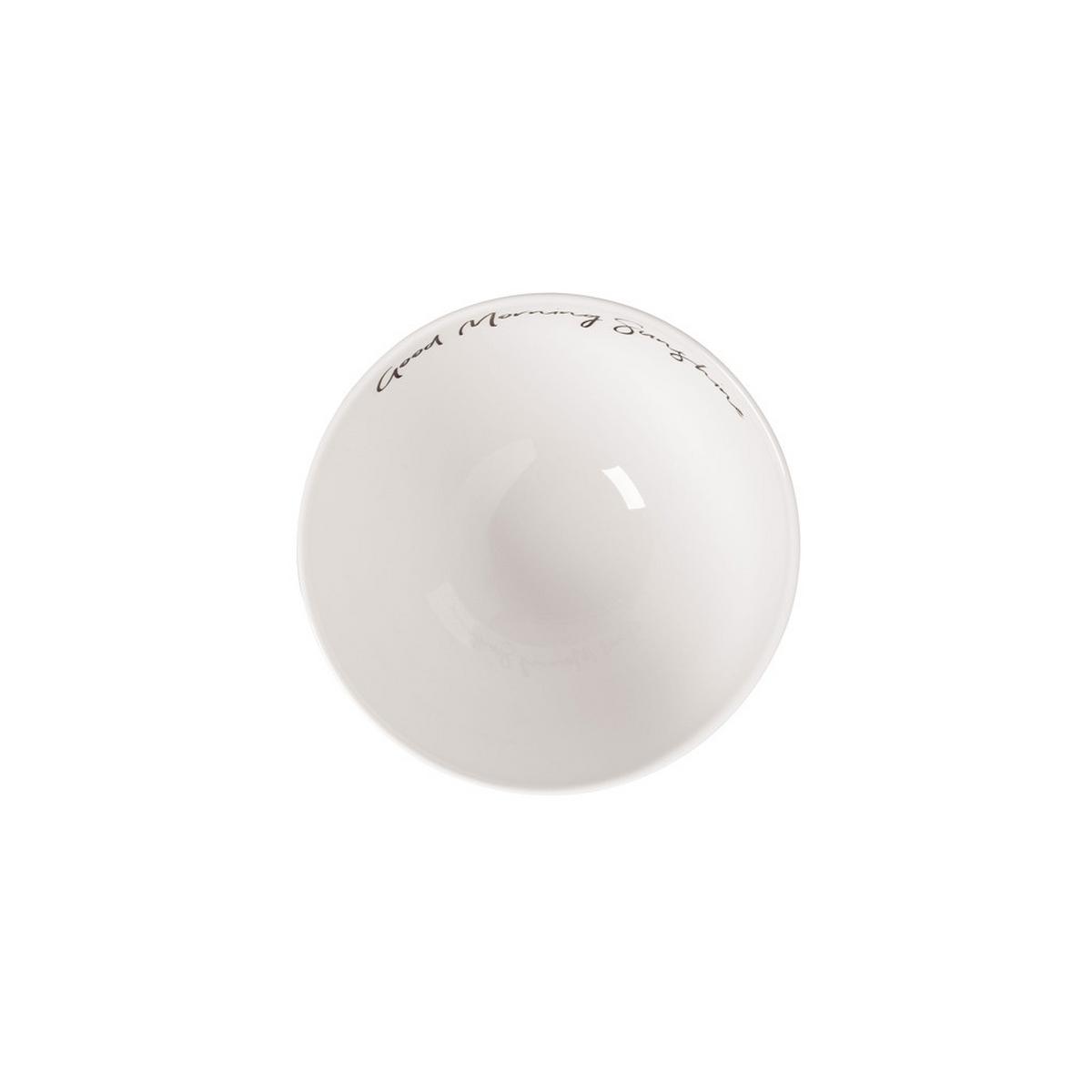 BOLS GOOD MORNING Statement weiß ø 13,8 cm 4er Set - Weiß, Keramik (13.8cm) - Villeroy & Boch