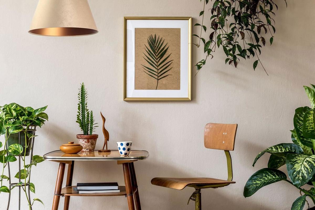 HÄNGELEUCHTE Kupfer 50/27 cm - Beige, Kunststoff (50/1.3/27cm) - ONZENO