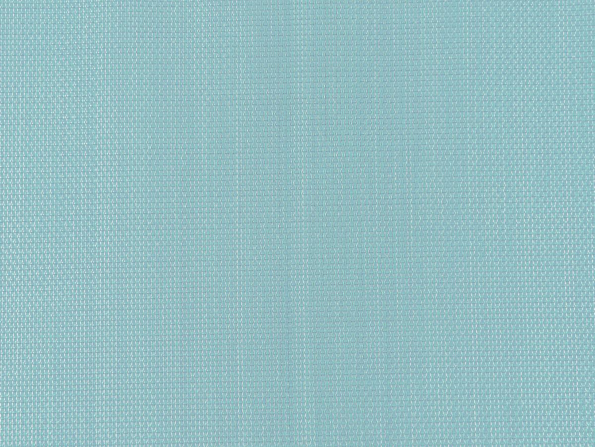 GARTENLIEGE weiß/hellblau Locri II - Weiß/Hellblau, Metall (60/79/95cm) - Beliani