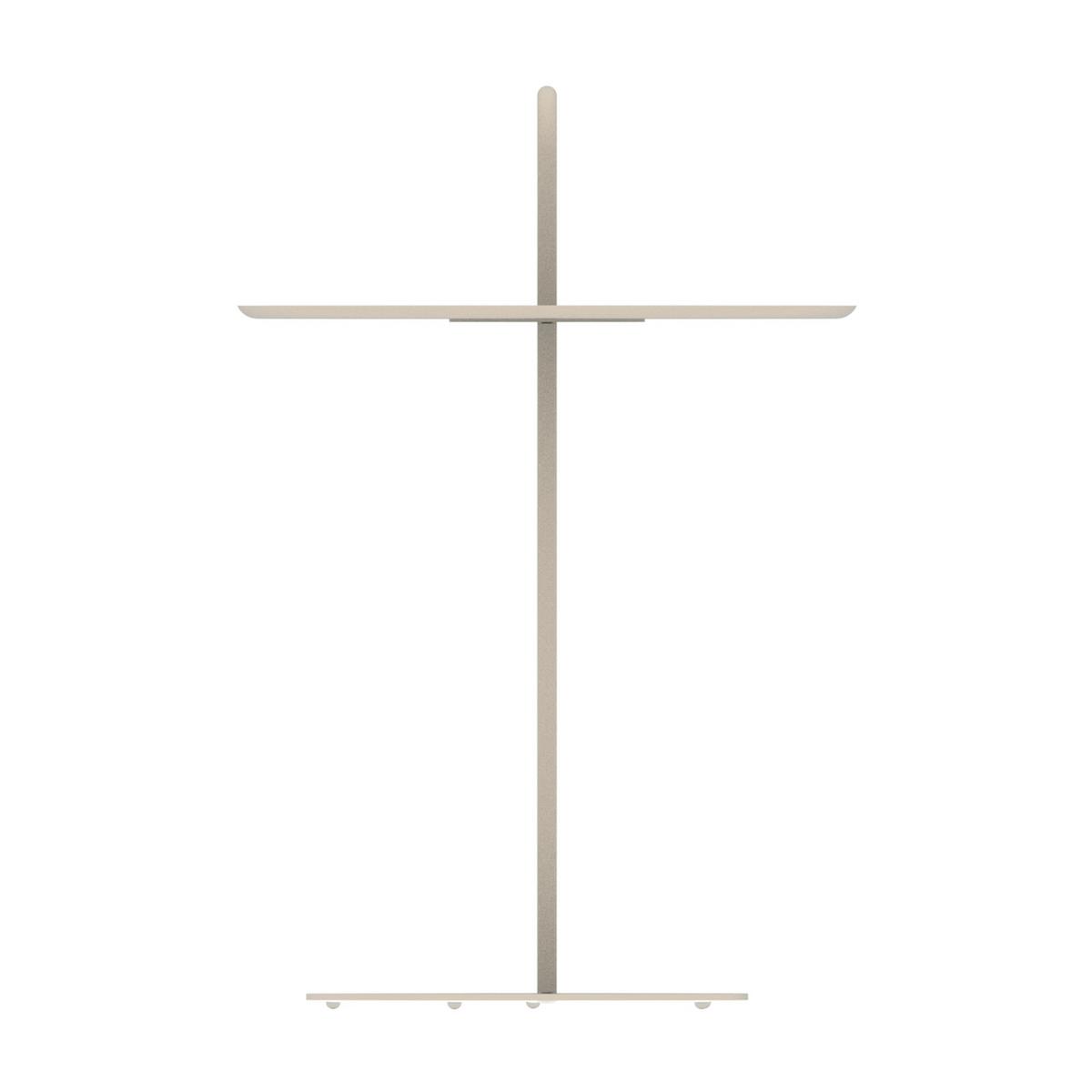 BALKONTISCH Calimera - Champagner, Metall (38/38/56.5cm) - casa.pro