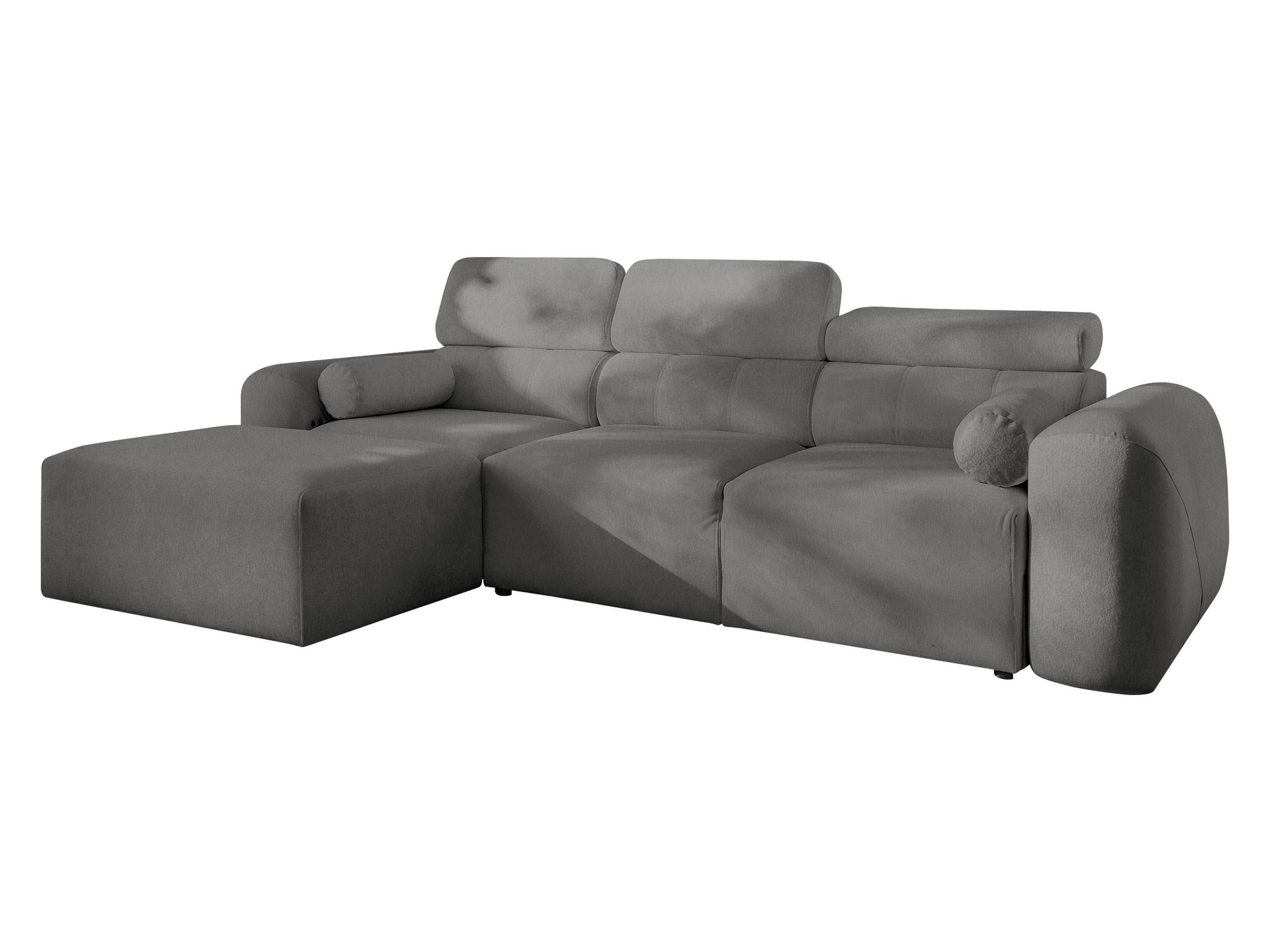 ECKSCHLAFSOFA Volare I, Seite: Links - Dunkelgrau, Holz/Textil (269/182cm) - MIRJAN24