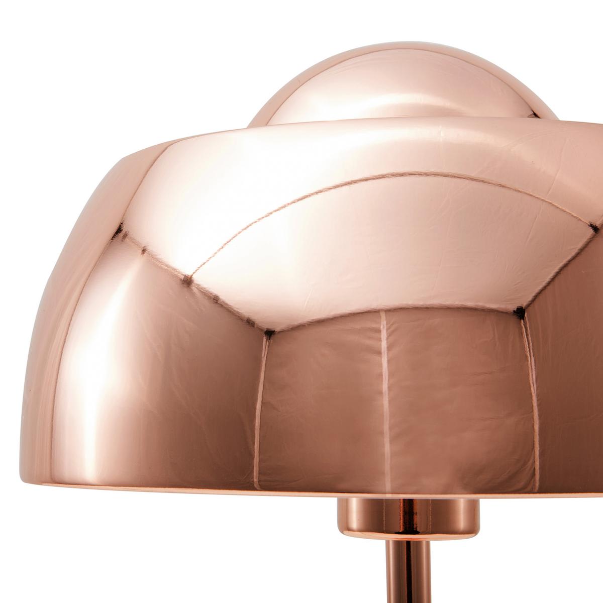 TISCHLAMPE Senette 24/24/44 cm - Kupferfarben, Metall (24/24/44cm) - Beliani