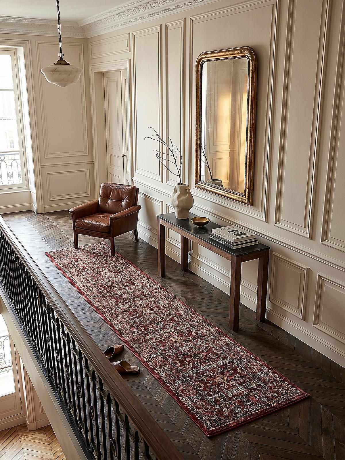 KURZFLORTEPPICH GLAZERT, orientalisch, Rot, 60 x 230 cm - Rot, Textil (230/60cm) - KADIMA DESIGN