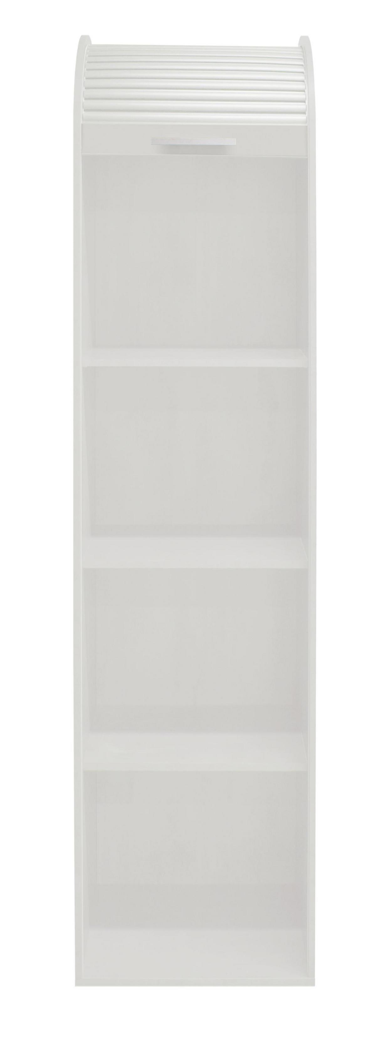 JALOUSIESCHRANK Eadi 46 x 44 x 192 Rollladenschrank Weiß Matt Lack/Weiß - Weiß, Holz (46/192/44cm) - 58aufmkessel