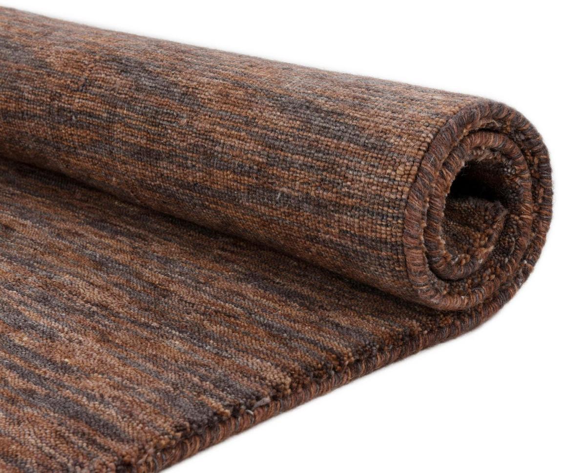 HANDWEBTEPPICH Nashville 140x200 cm - Braun, Textil (140/200cm) - THEKO
