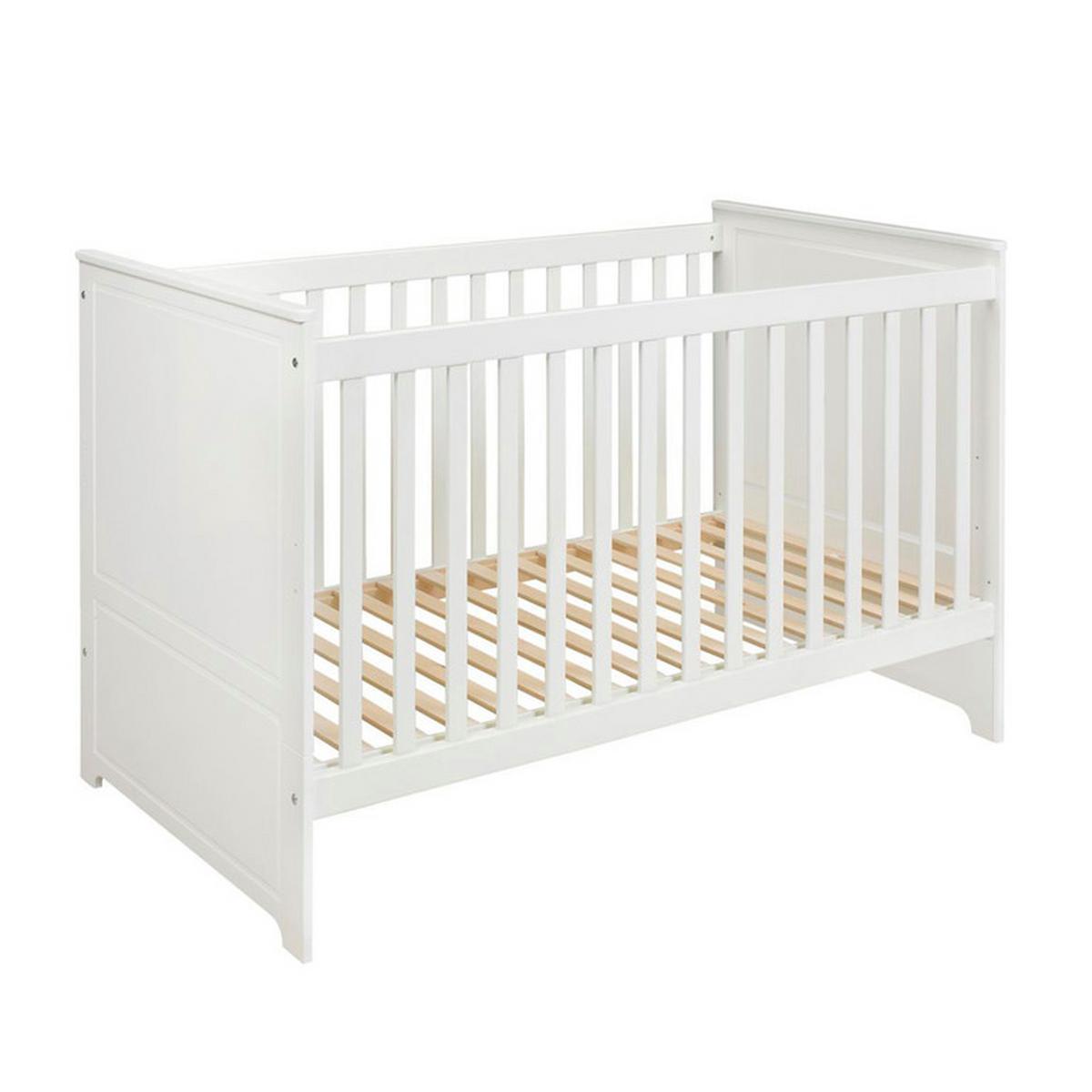 BABYZIMMER 2-teilig Weiß - Weiß, Holzwerkstoff (146/90/78cm) - Petits-meubles
