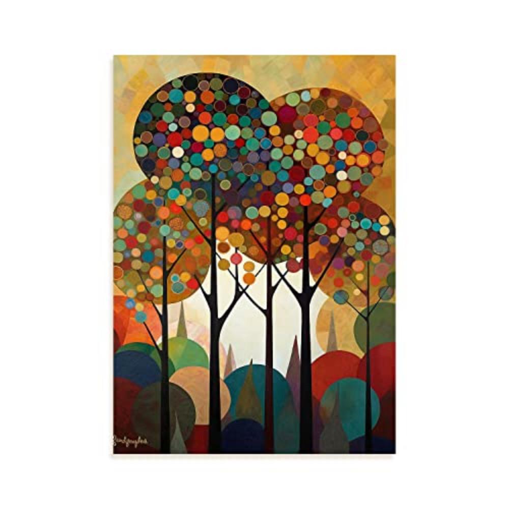 POSTER Rosina Wachtmeister – Bäume A3 Rahmenlos - Klar, Papier (29.7/5/42cm) - Nacnic