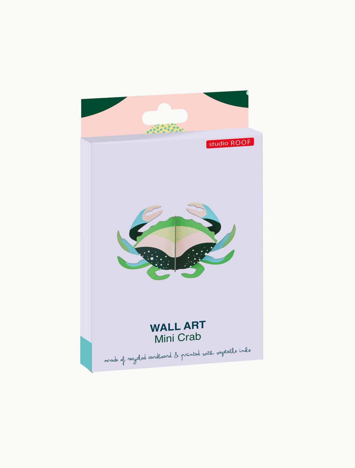 WANDSKULPTUR Bunt 3,5/9,5 cm - Multicolor, Wellpappe (3.5/9.5/13cm) - Studio Roof