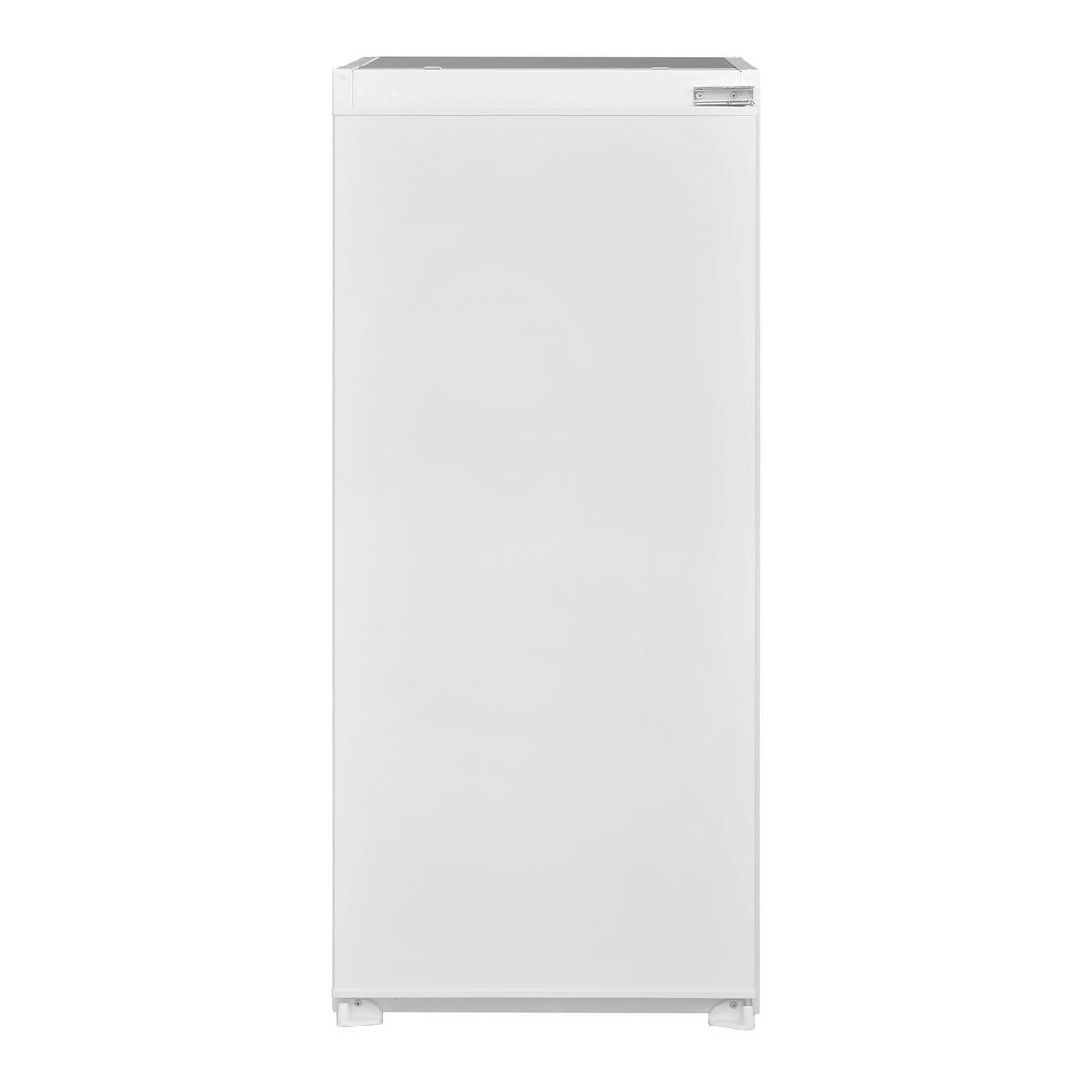 KÜHLSCHRANK Einbau, ohne Gefrierfach, 122cm Nische, Schlepptür-Technik, 193 Liter Nutzinhalt - Weiß, Glas/Kunststoff (54/122.5/54.5cm) - Telefunken