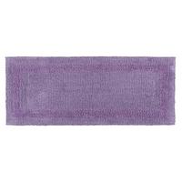 BADEMATTE 40/100 cm, 100% Baumwolle, wendbar - Flieder, Textil (40/100cm) - Homescapes