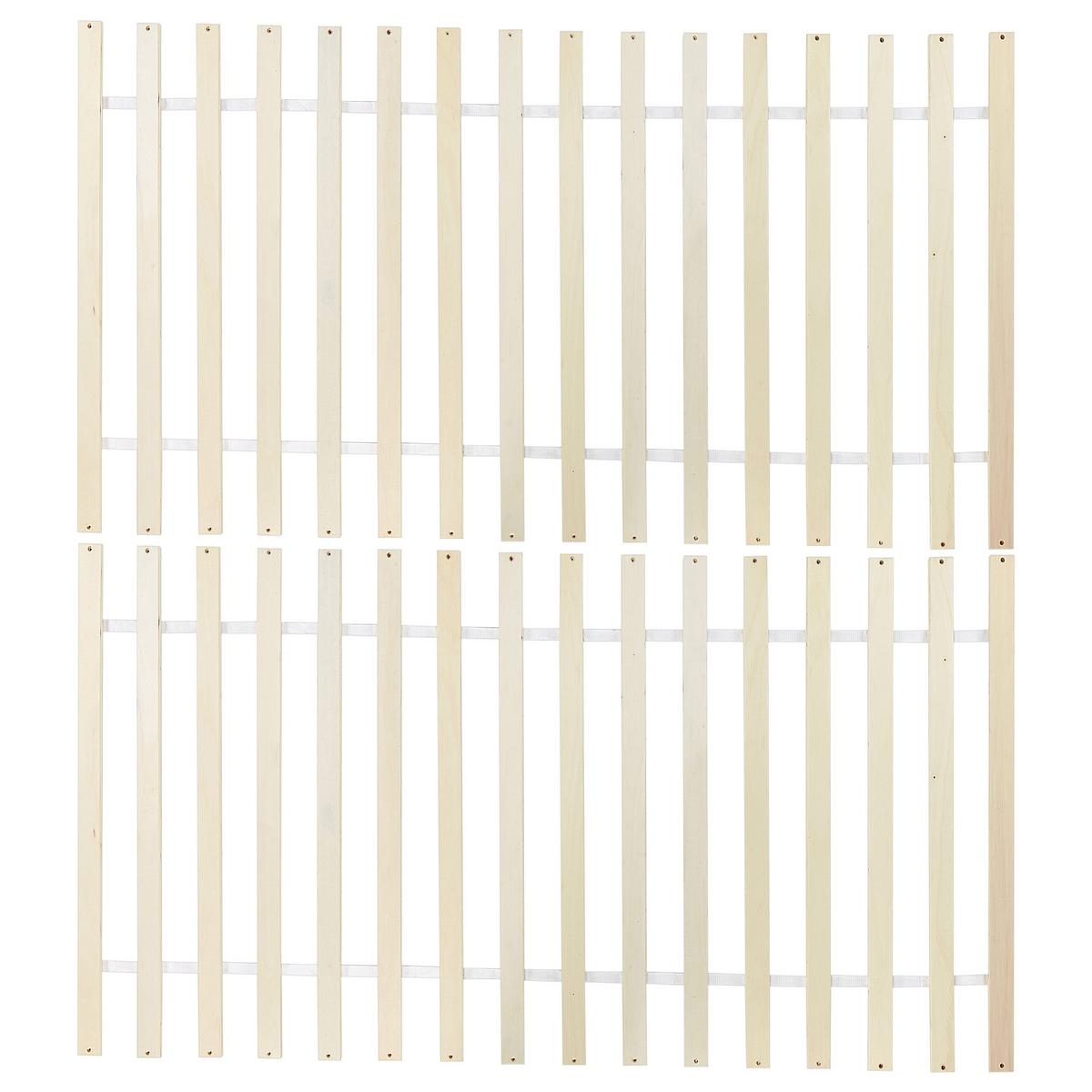 BETT mit Lattenrost 180/200 cm Kiefernholz Braun Olendon - Braun, Holz (180/200cm) - Beliani