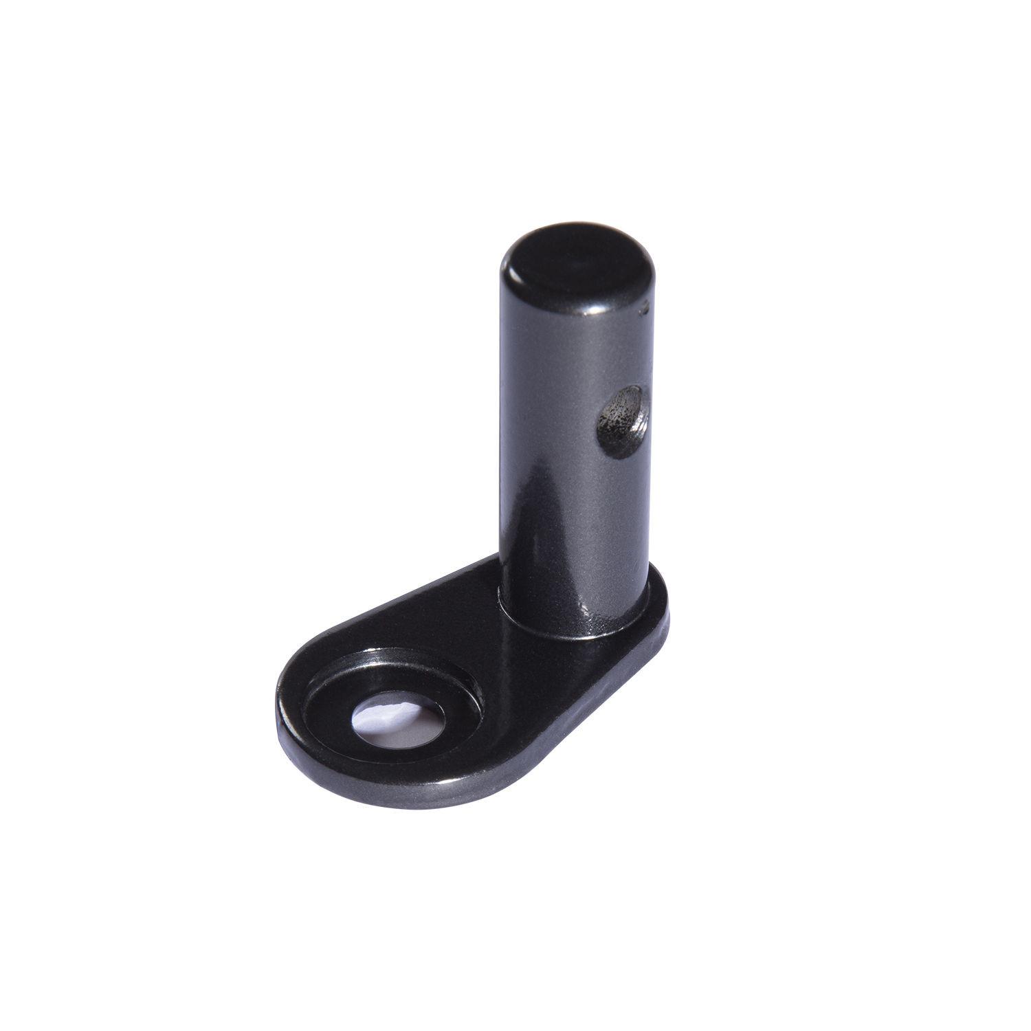 ANHÄNGERKUPPLUNG , Schwarz, Kohlenstoffstahl, 1,7cm x 1,7cm x 4,6cm - Schwarz, Metall (1.7/46/1.7cm) - HOMCOM