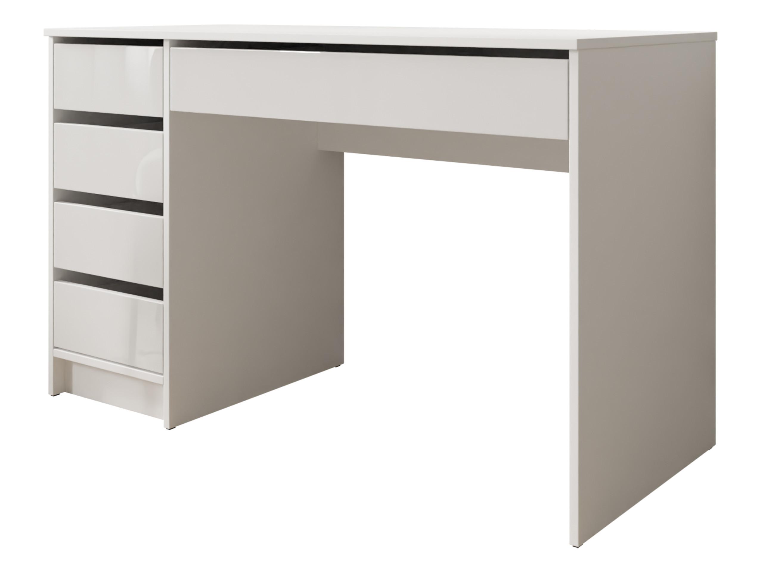 SCHREIBTISCH Ada - Weiß Hochglanz/Weiß, Holzwerkstoff (120/55/76cm) - MIRJAN24