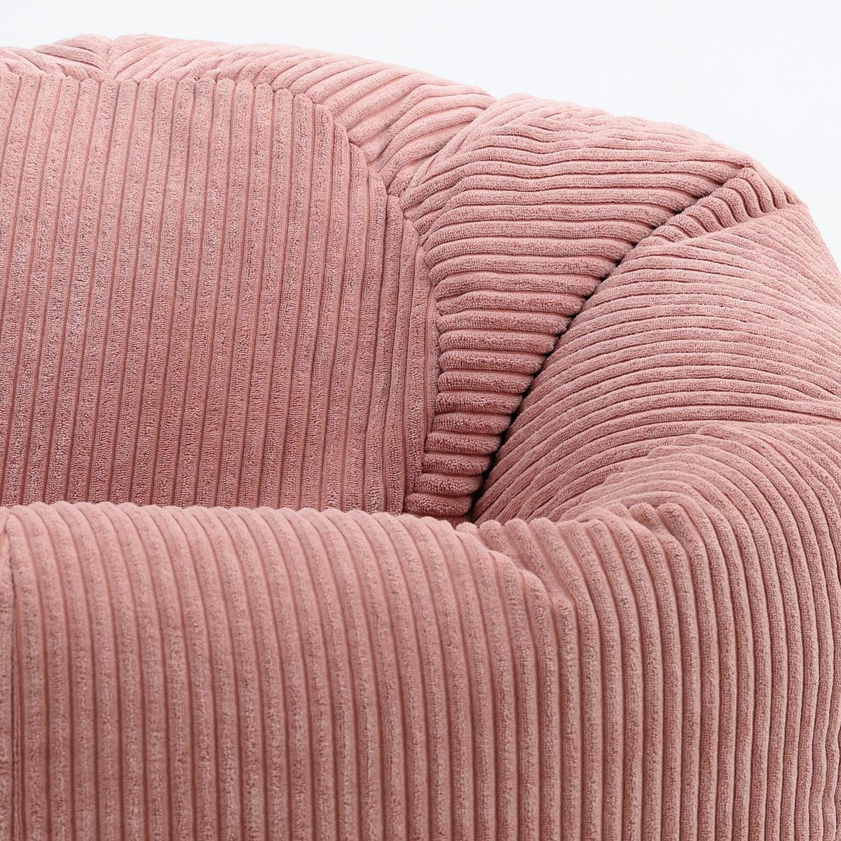 SITZSACK Klassisch Sessel aus Cord 2-tlg. - Pink, Textil (85/50/85cm) - icon