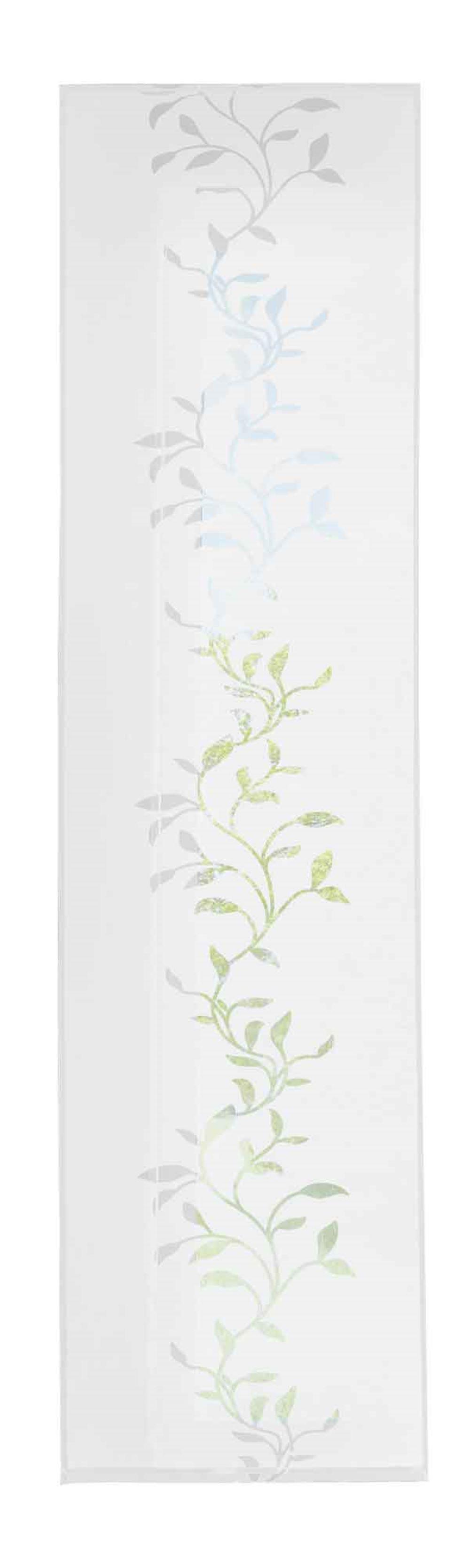 FLÄCHENVORHANG HxB 245x60 Weiß - Weiß, Textil (60/245cm) - Gardinenbox