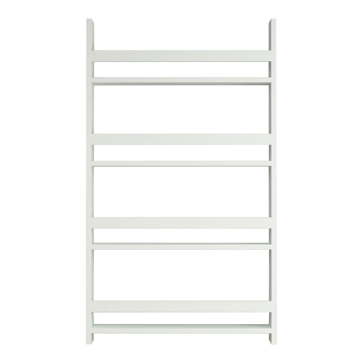 KINDER-WANDREGAL Sotenäs - Weiß, Holzwerkstoff (74/120/10cm) - [en.casa]