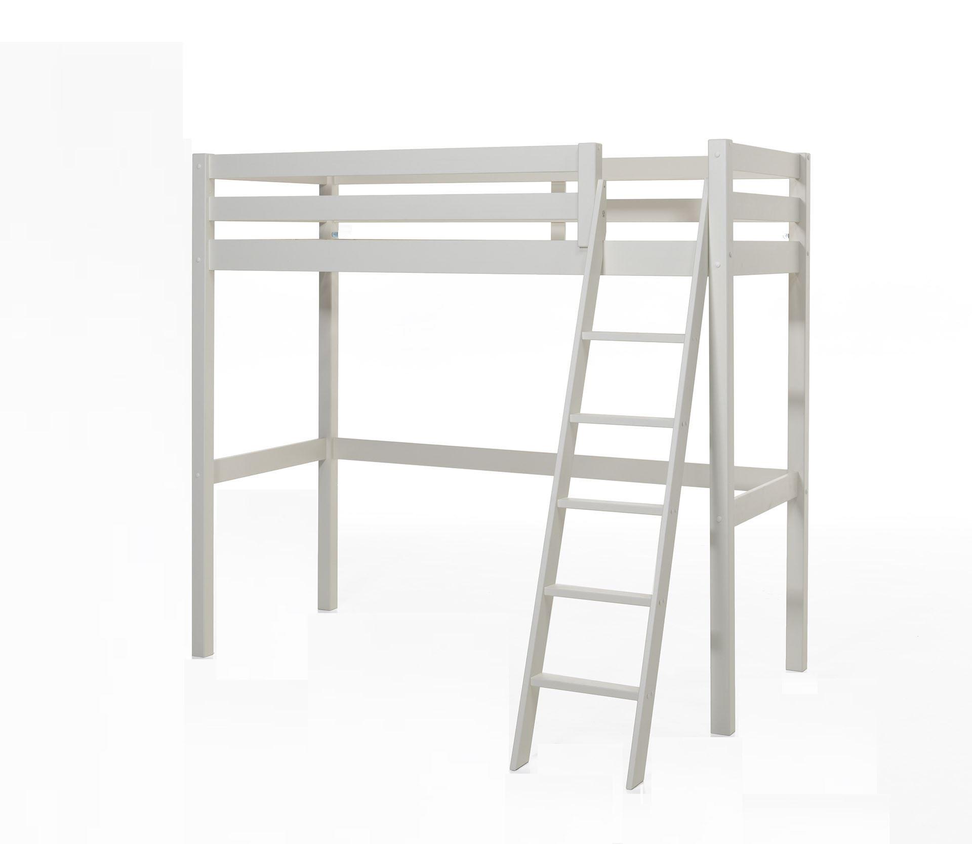 HOCHBETT Katharyn 209x190x165 aus Massivholz in Weiß - Weiß, Holz (90/200cm) - 58aufmkessel