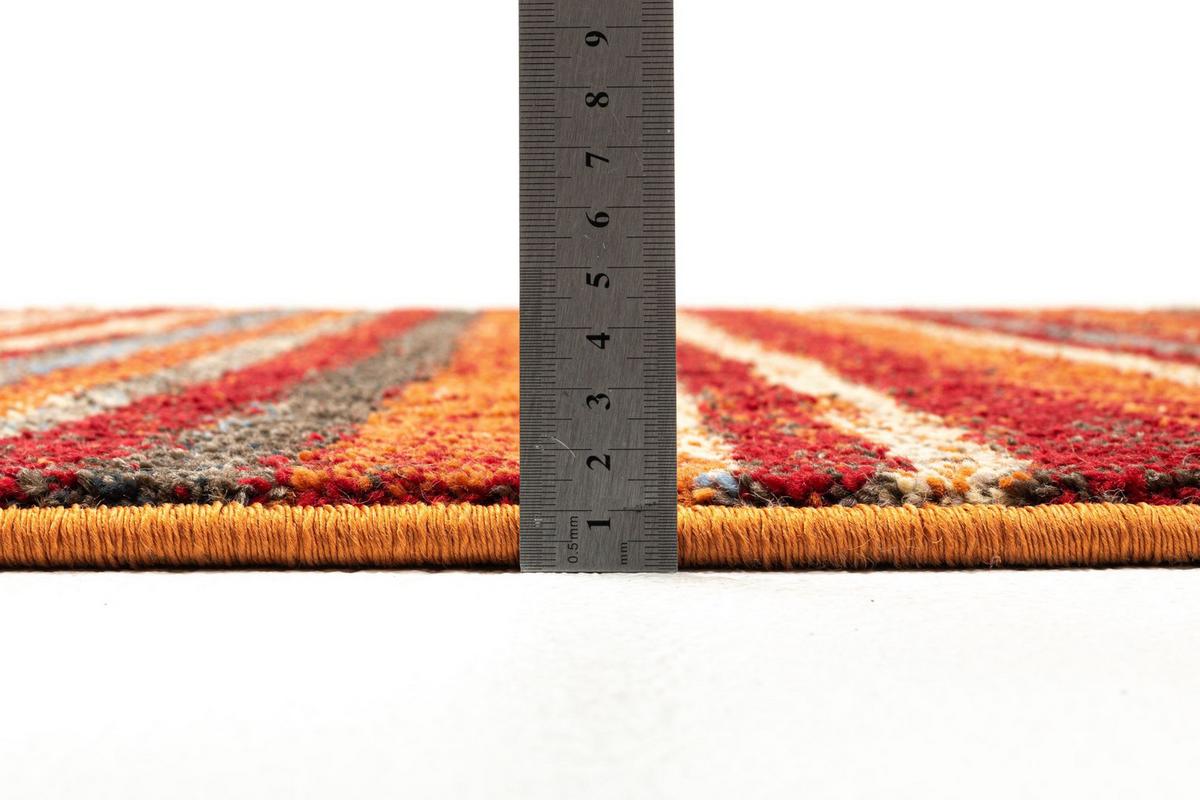 WEBTEPPICH Felicia 160x230 cm - Rot, Textil (160/230cm) - Gino Falcone