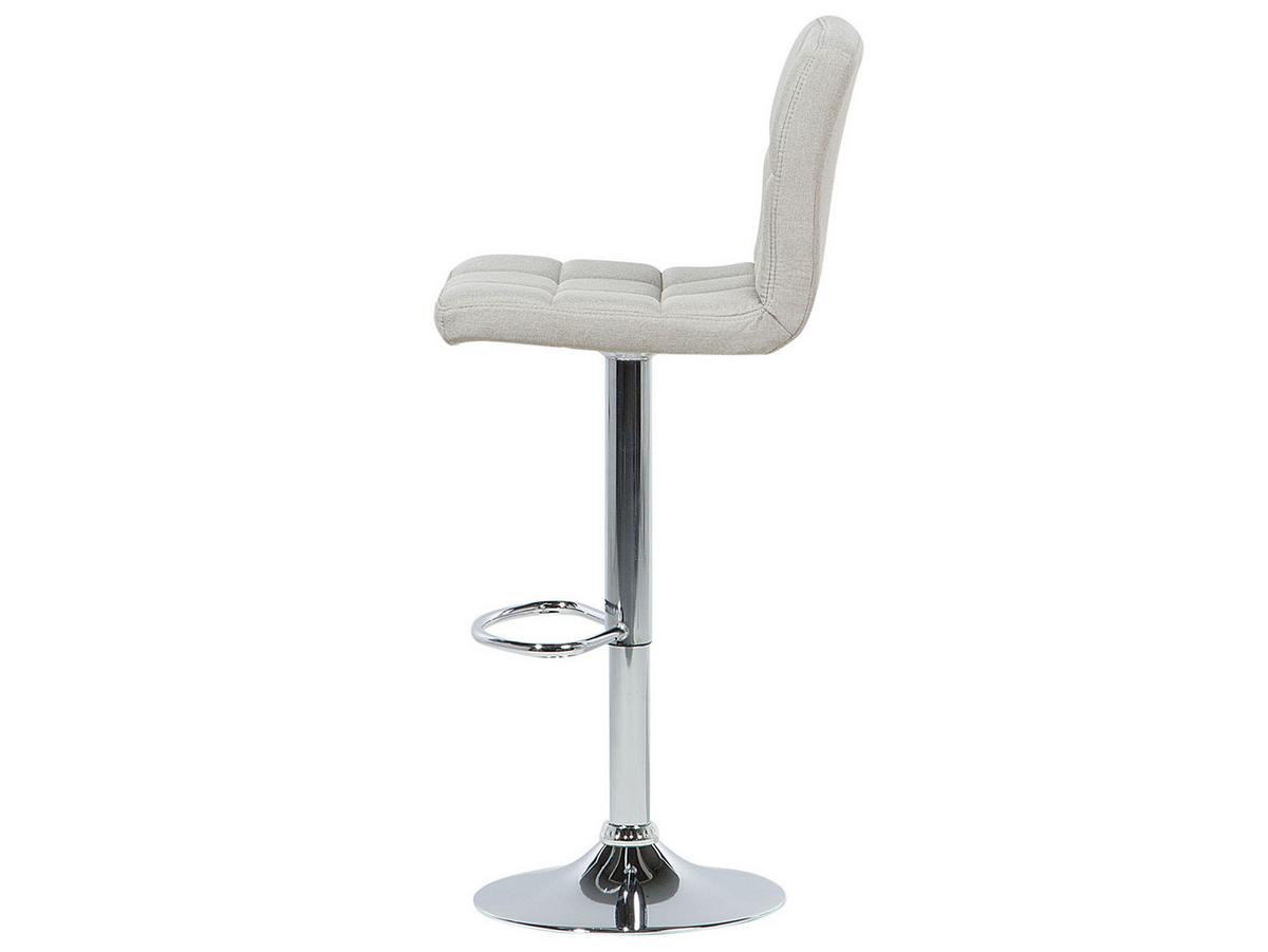 BARHOCKER 2er-Set Polsterbezug Beige Marion - Beige, Textil/Metall (45/114/39cm) - Beliani