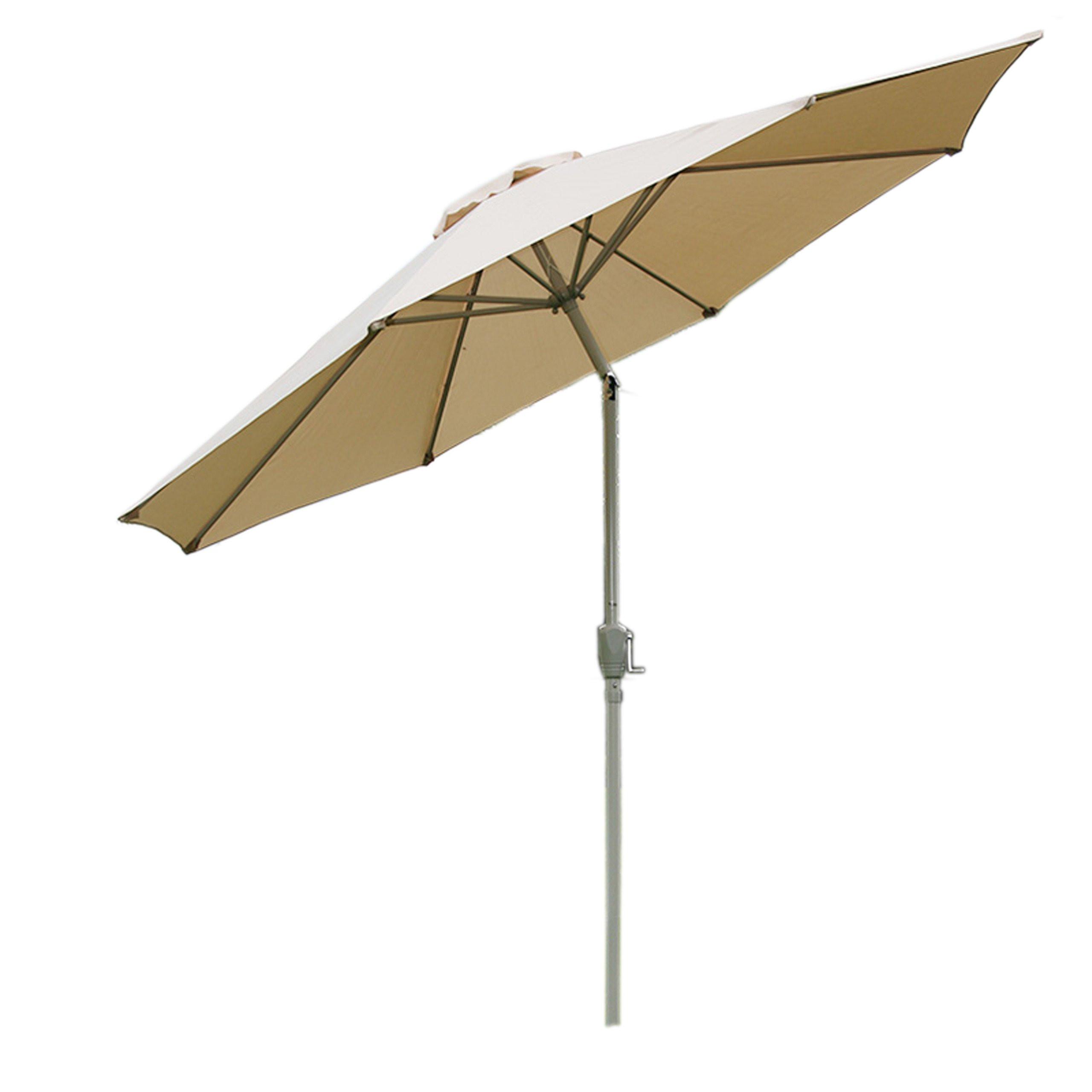 SONNENSCHIRM Cremeweiß - Weiß, Textil (270/270cm) - MCW