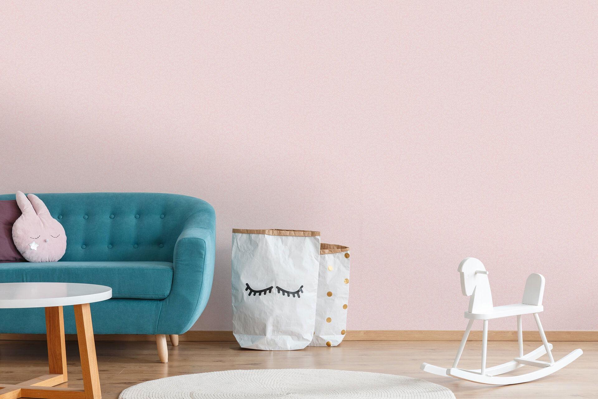 VLIESTAPETE Rosa 53/1005 cm - Pink, Kunststoff/Textil (53/1cm) - KUNSTLOFT