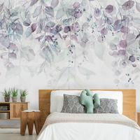 SELBSTKLEBENDE FOTOTAPETE 245/175 cm - Weiß/Grün, Kunststoff/Textil (245/1cm) - KUNSTLOFT