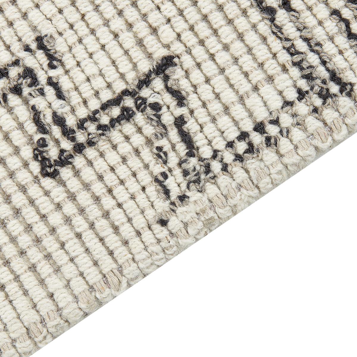 TEPPICH geflochten Urla 150/80 cm - Beige, Textil (80/150cm) - Beliani
