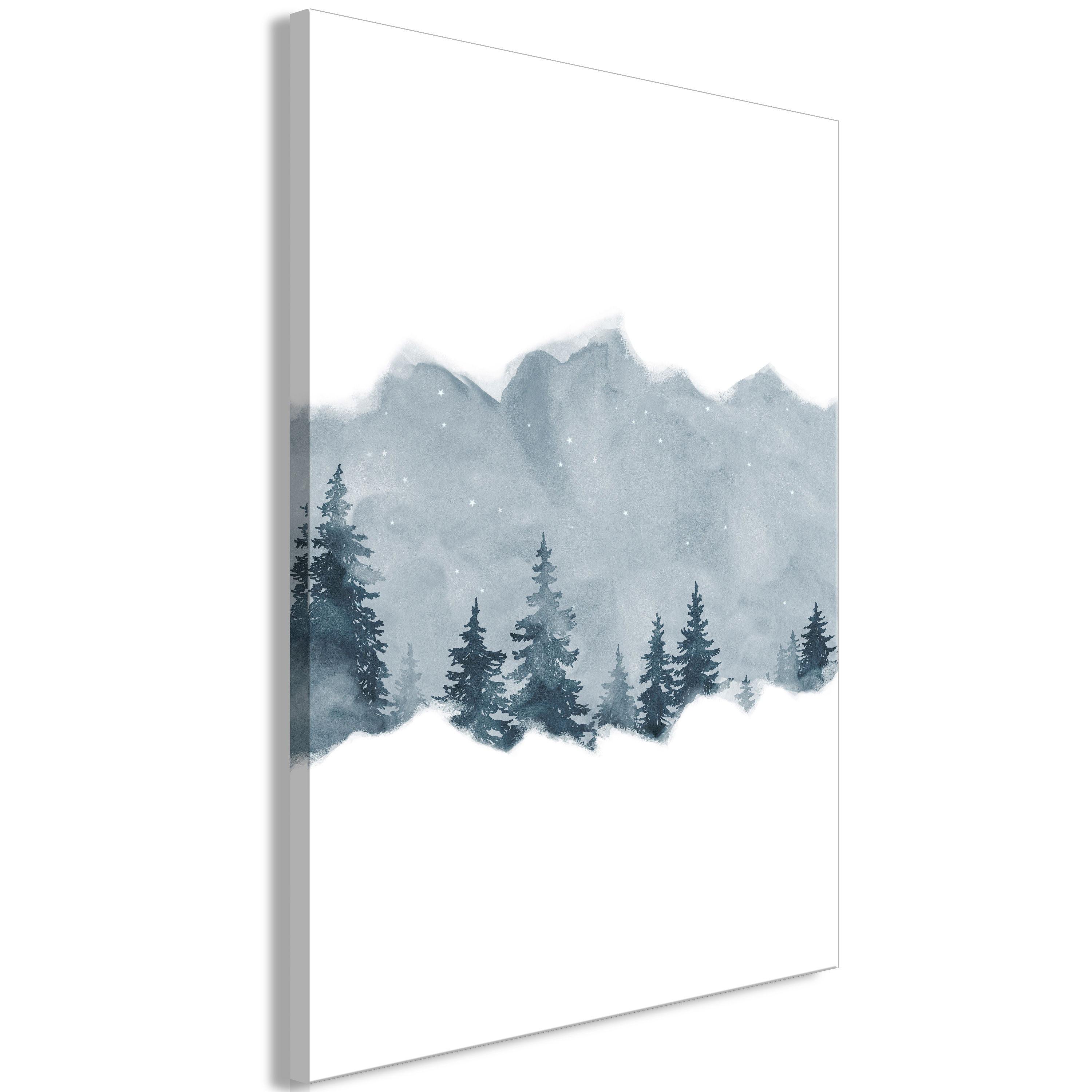 KUNSTDRUCK Weiß 40/60 cm - Weiß/Grau, Textil (40/60cm) - KUNSTLOFT