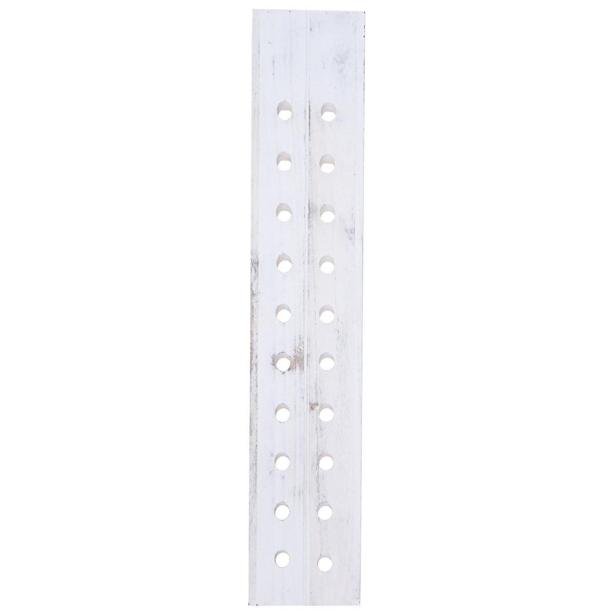 DEKO-RÜTTELBRETT Weiß - Weiß, Holz (22/120/5cm) - MCW