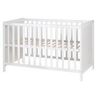 BABYBETT safe asleep 60 x 120 cm - Weiß, Holzwerkstoff (60/120cm) - Roba