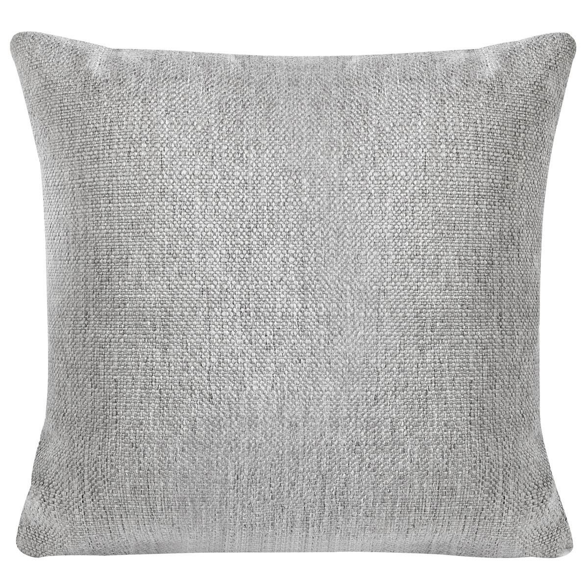 SESSEL Stoff Hellgrau Luvos - Hellgrau/Braun, Holz/Textil (120/74/108cm) - Beliani