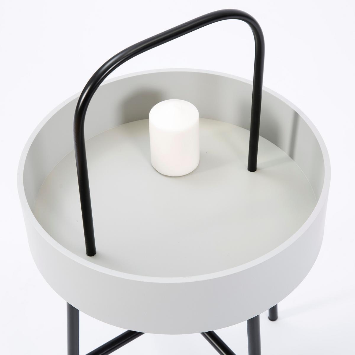 BEISTELLTISCH Jaipur, Grau - Grau, Holzwerkstoff (65/40/40cm) - VS Venta-stock