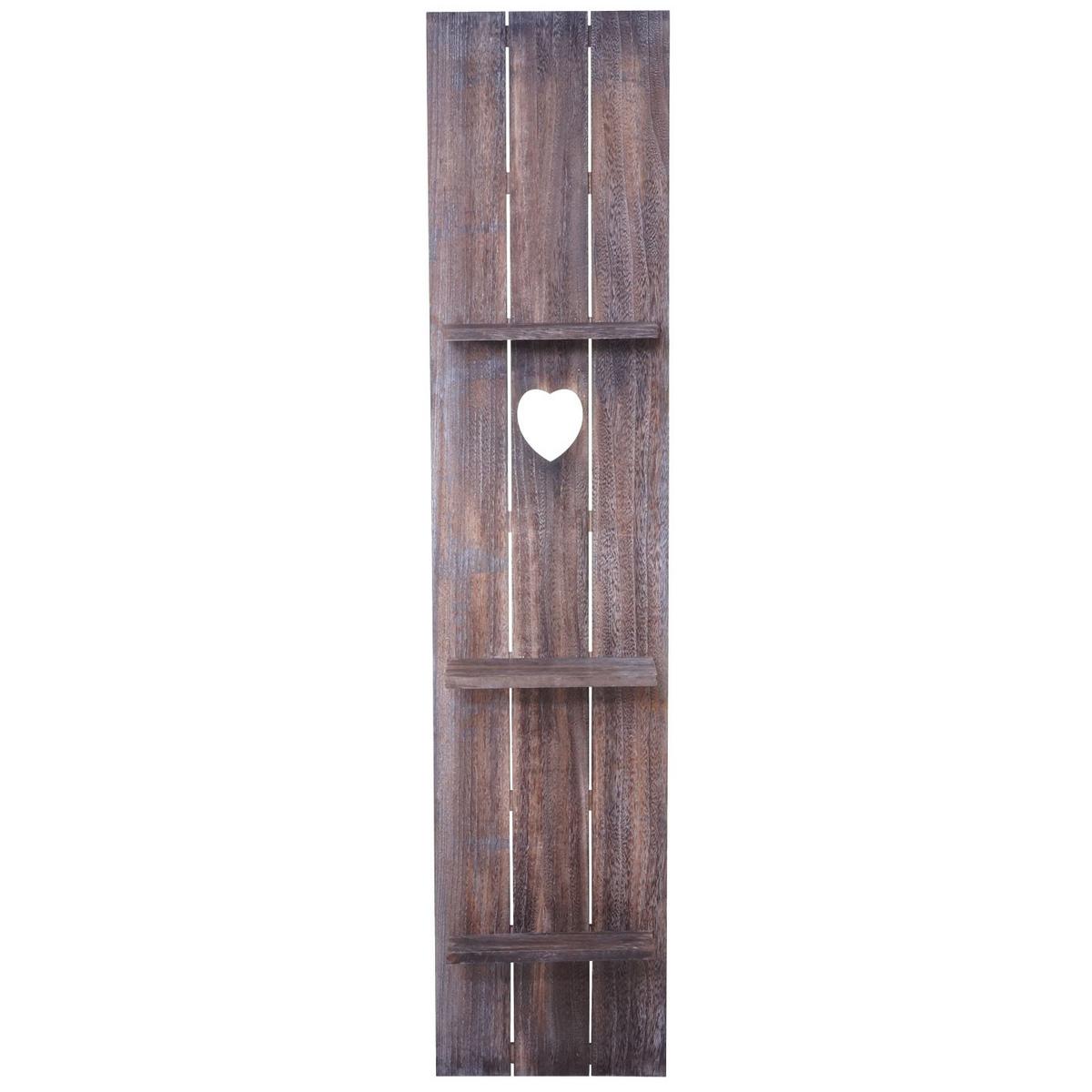 WANDREGAL Braun - Braun, Holz (33/150/13cm) - MCW