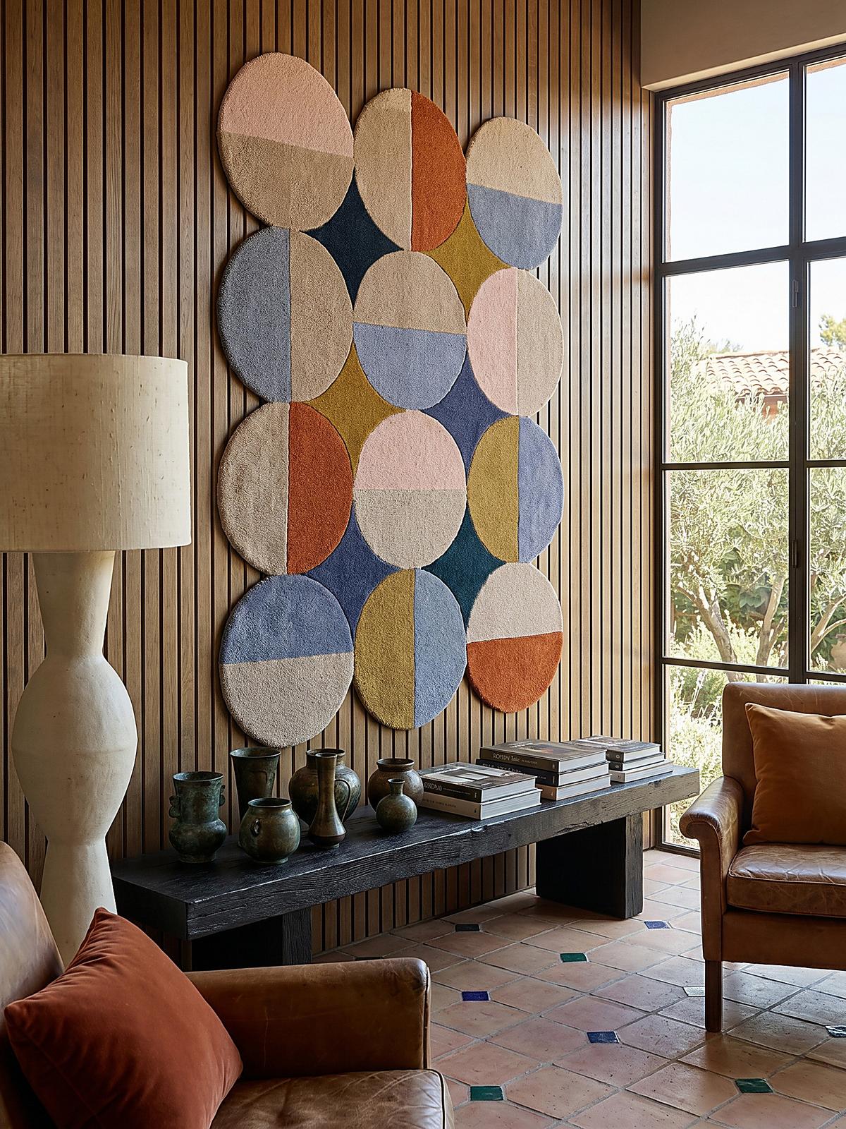 WOLLTEPPICH HALLEIN, mit Wellenmuster, Bunt, 200 x 290 cm - Multicolor, Textil (290/200cm) - KADIMA DESIGN