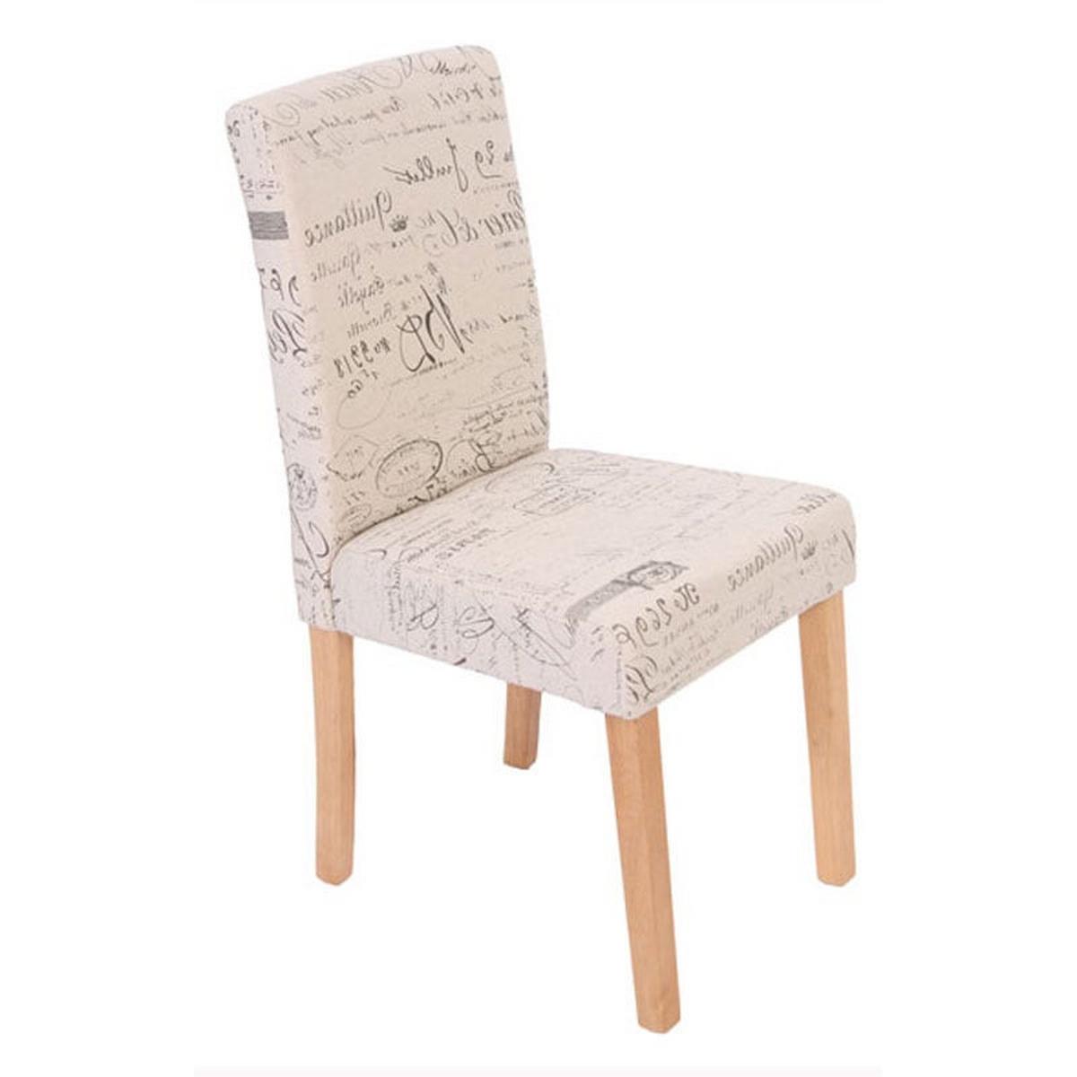 ESSZIMMERSTUHL Beige, Schwarz 6er-Set - Beige/Creme, Textil (43/90/48cm) - MCW